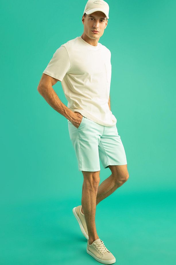 Regular Fit Basic Bermuda Şort R4324az22sm - 1