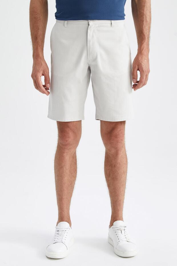 شورت برمودا أساسي بقصة عادية R4324az22sm - 7