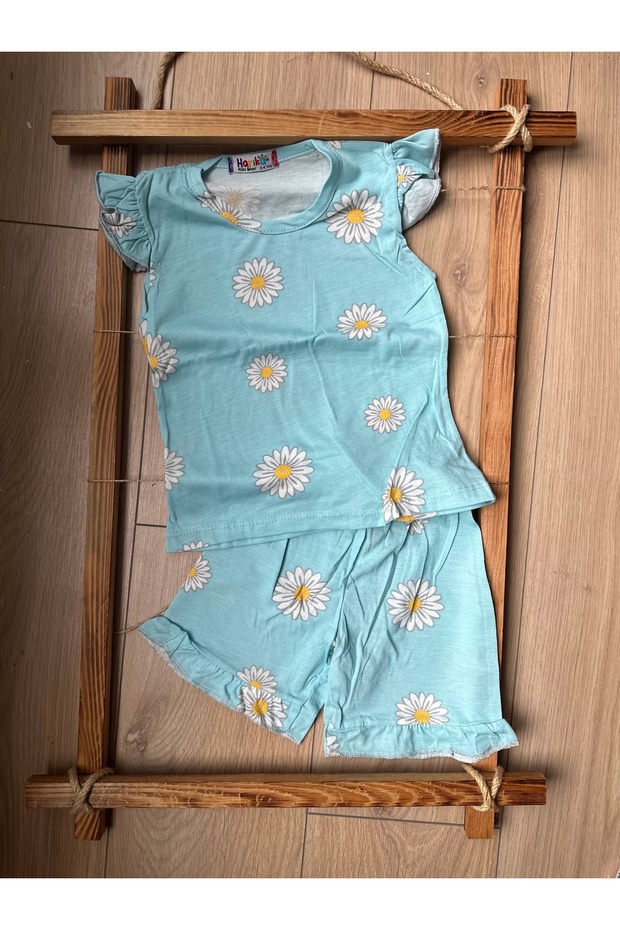 Letnji set sa šortama i devojčicama - 1