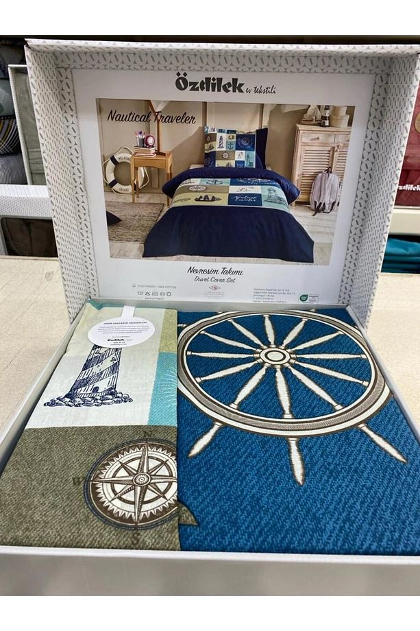 Nautical Traveler Ranforce Nevresim Takımı Tek Kişilik - 2