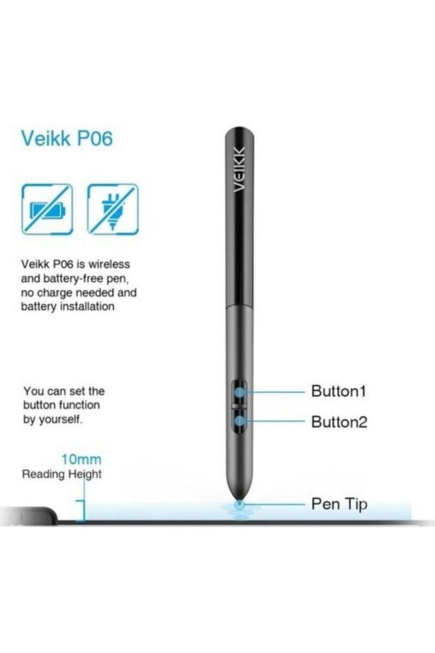 A30 10 X 6" Grafik Tablet - 4