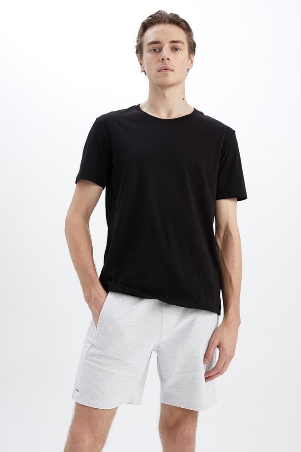 Slim Fit Dar Paça Basic Şort W7965az23sm - 7