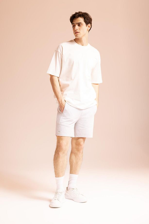 Slim Fit Dar Paça Basic Şort W7965az23sm - 1