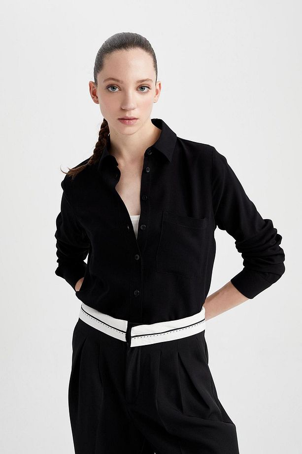 Regular Fit Uzun Kollu Gömlek N2518az23sp - 4