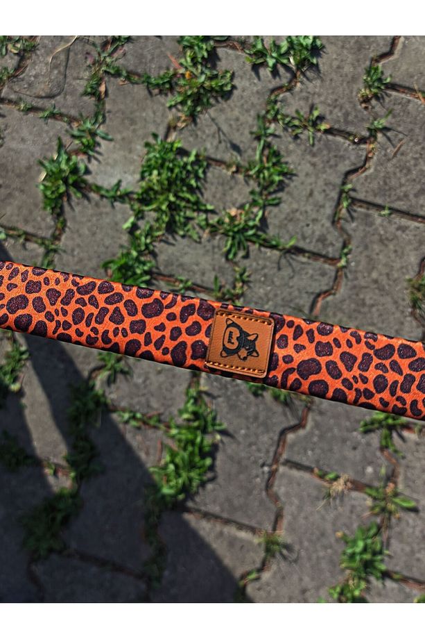 Leopard Köpek Göğüs Tasması ve Gezdirme Sevk Kayış Seti - 4