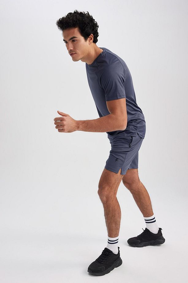 Fit Slim Fit Dar Kesim Sporcu Standart Paça Şort V3030az23sp - 5