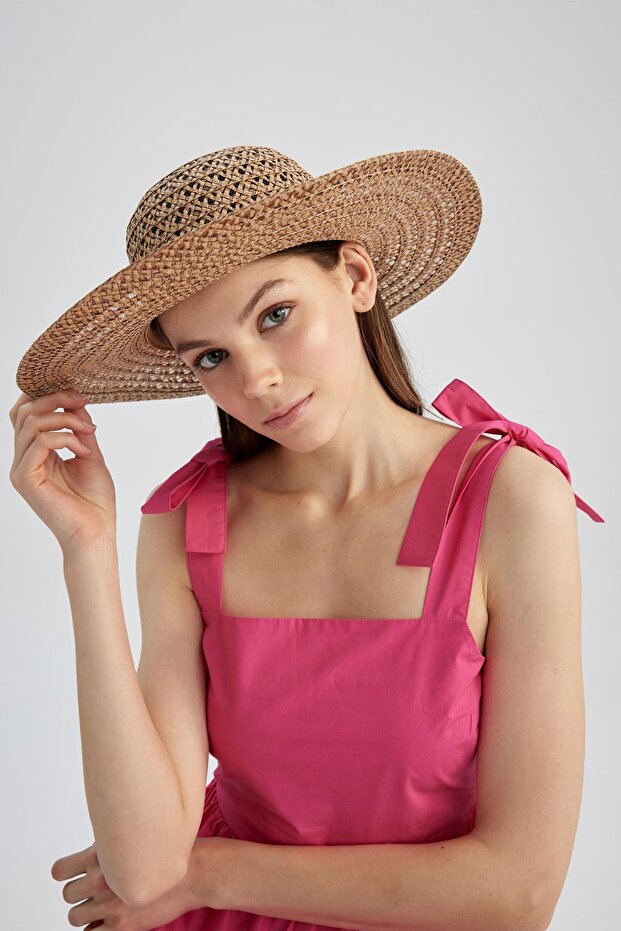 Women's Straw Hat M8811Az23Sm