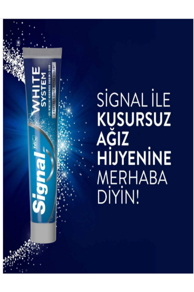 SİGNAL DİŞ MACUNU WHİTE SYSTEM 75 ML - 1