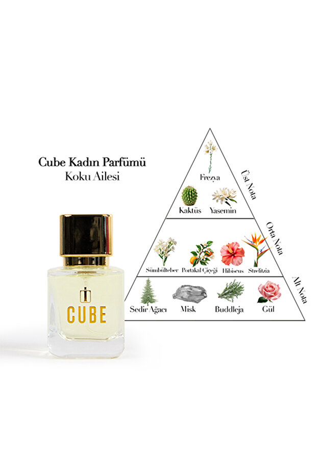 Cube Special Design Kadın Parfümü 30 ml - 7