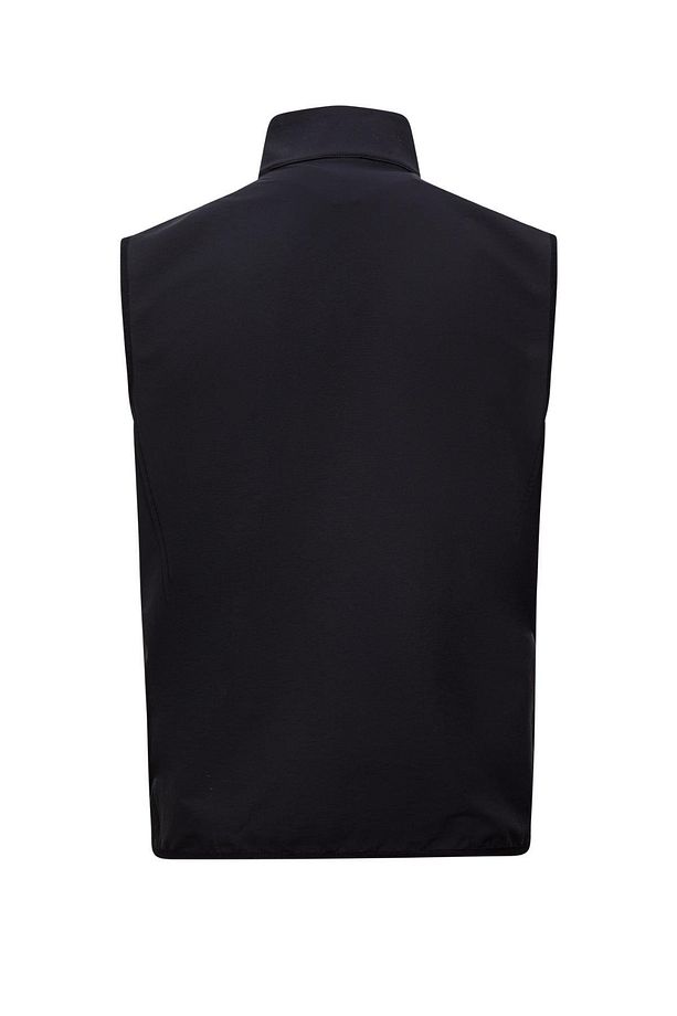 Wayne Merino Yünlü Unisex Yelek Siyah - 4