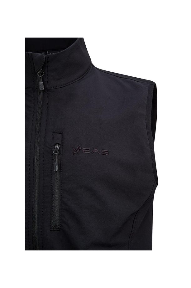 Wayne Merino Yünlü Unisex Yelek Siyah - 3