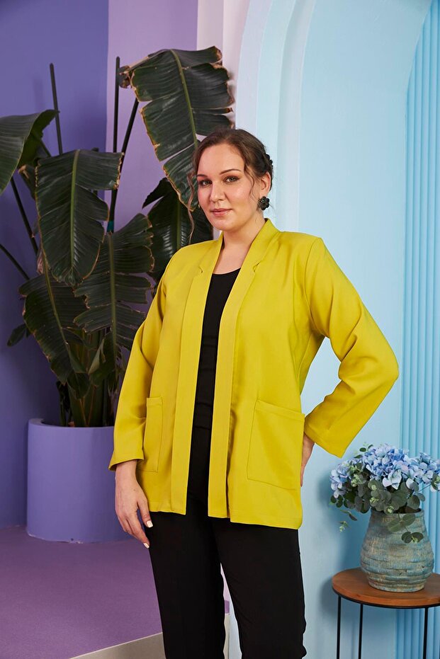 Oliv Plus Size Jacket - 2