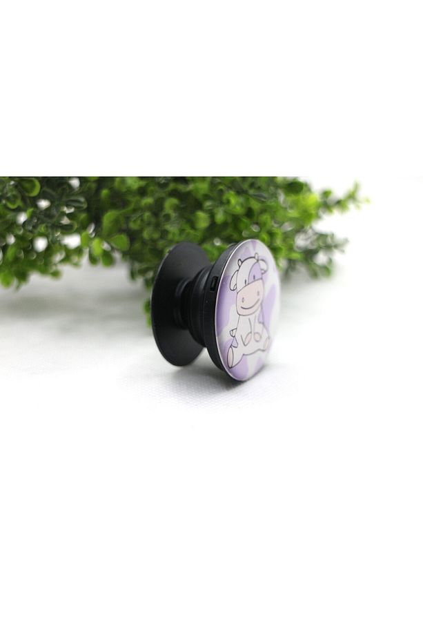 Popsocket Telefon Tutacağı Desenli ve Baskılı Parmak Tutucu - 3