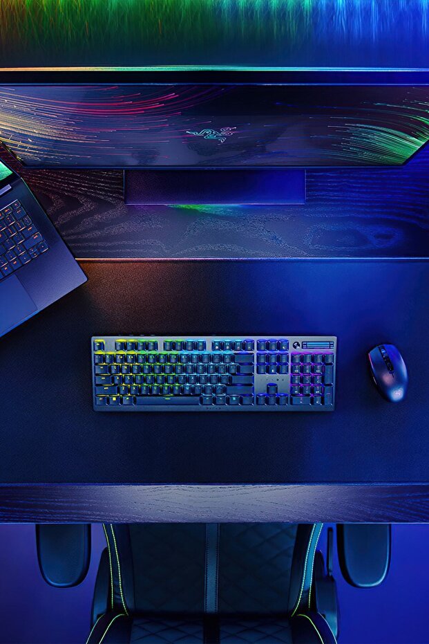 Deathstalker V2 Pro Red Switch Us Layout Rgb Black Wireless Mechanical Gaming Player Keyboard - 2