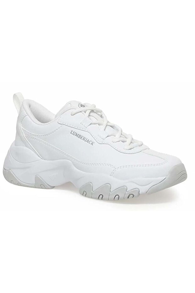 Mandel Unisex Sports Shoes White