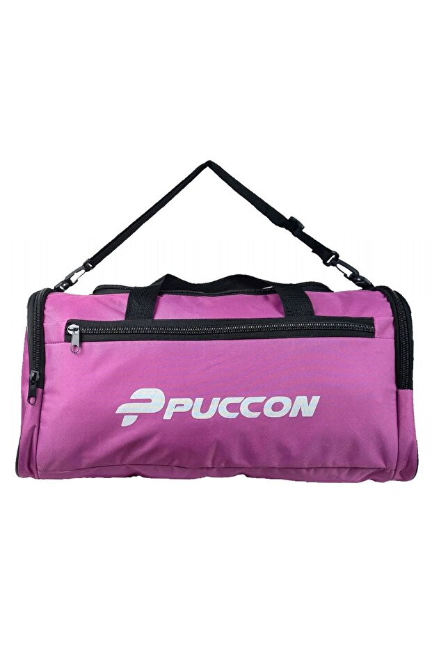 Women's Lilac Vacation Travel Sports Bag - Hand and Shoulder Strap Bag