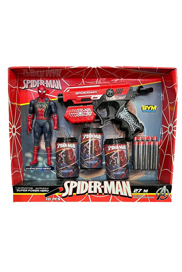 Spiderman Hedefli Dart Atıcı - 1