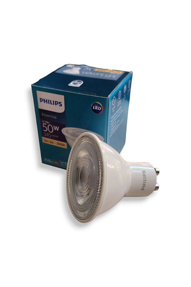 Essential 4,7W = 50W LED AMPUL GU10 345 Lümen 3000K Sarı Işık Led Projem Ampul - 2