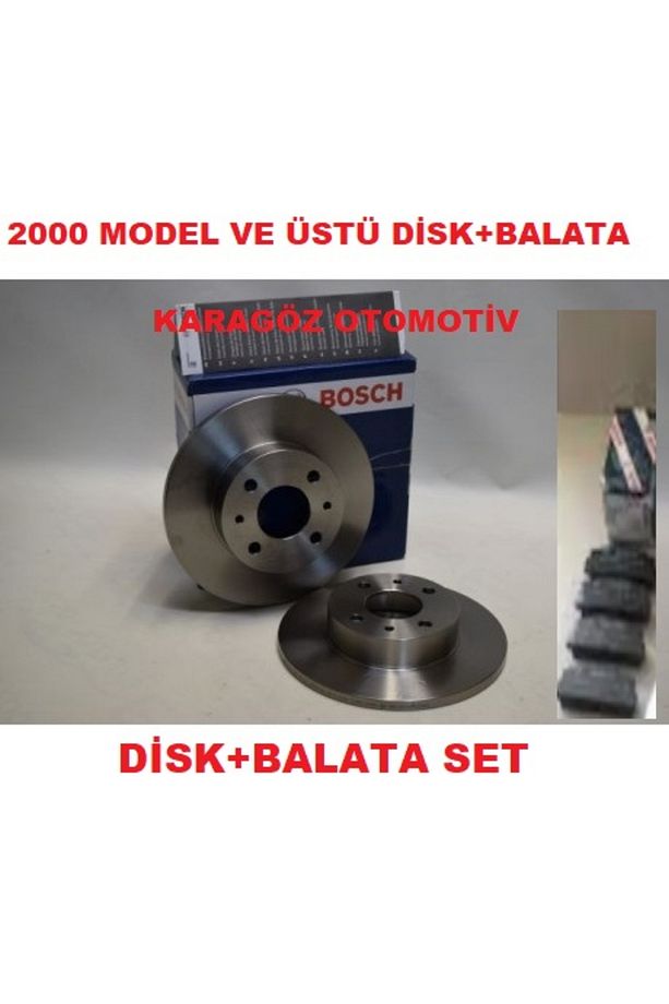 On Fren Dısk+Balata Tofas Dogan SLX 2000 ÜST 85050400 240m - 1