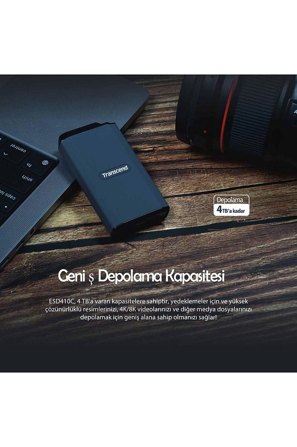 TS2TESD410C 2TB, External SSD, ESD410C, USB20Gbps, Type C - 5
