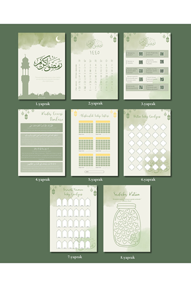 Ramazan Planlayıcı Notepad - 2