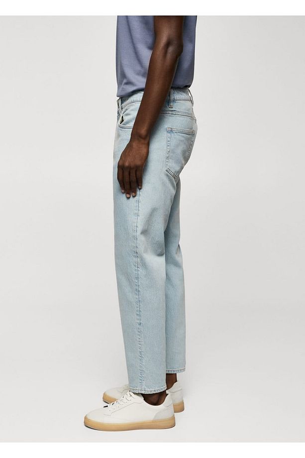 Ben model tapered cropped jean - 5
