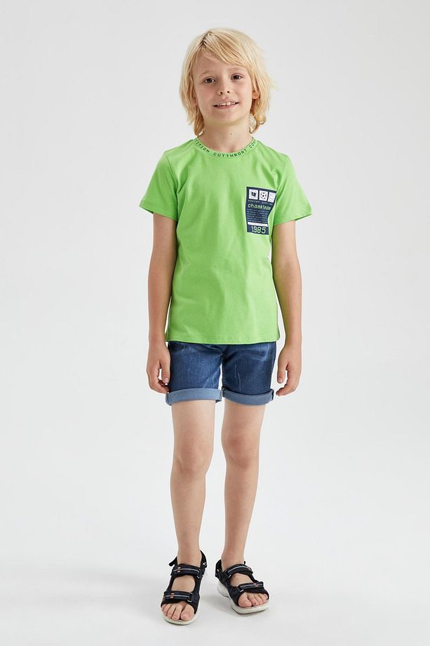 Erkek Çocuk Jean Şort Y5914a622sm - 1