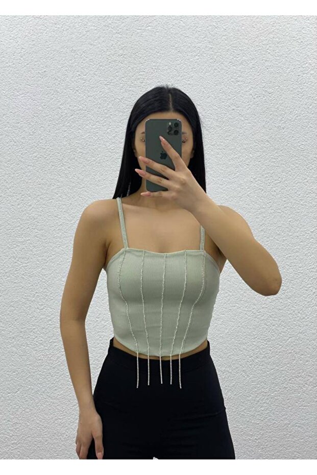 PARLAK TAŞLI BÜSTİYER - 1