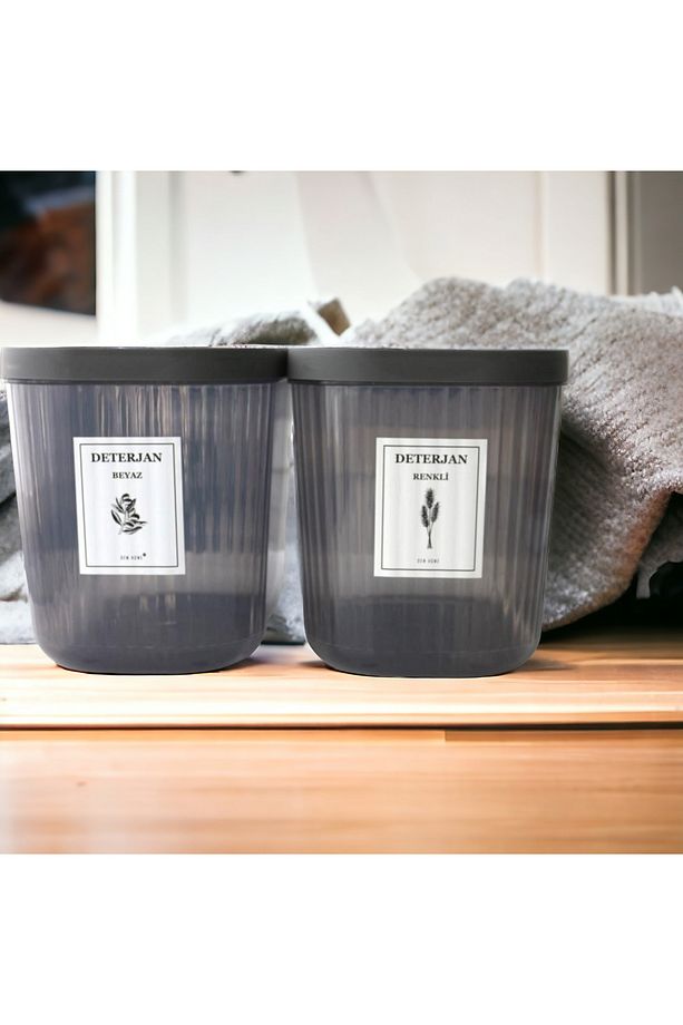 2li Jumbo Boy 10 Litre Deterjan Saklama Kabı Deterjan Kutusu 10lt - 1