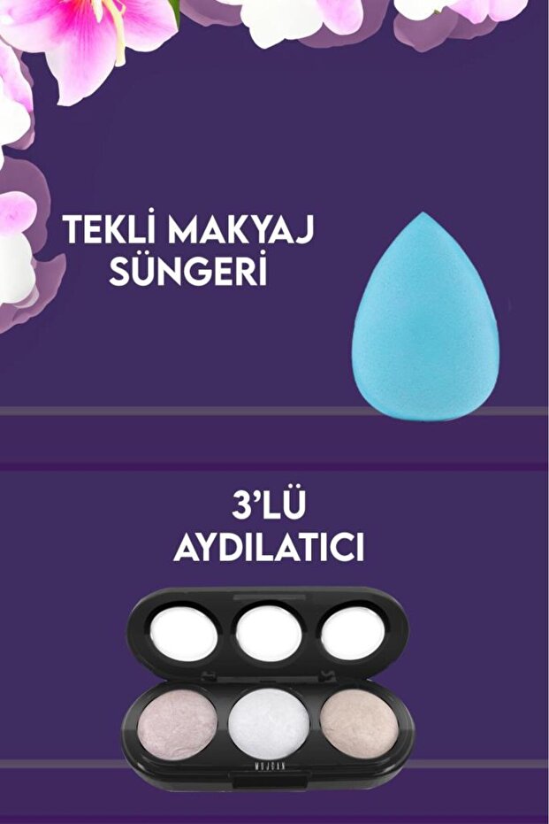 Mega 32 Parça Makyaj Seti Buğday Ten - 3