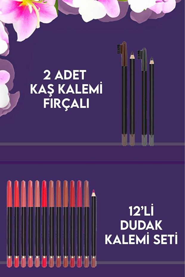 Mega 32 Parça Makyaj Seti Buğday Ten - 5