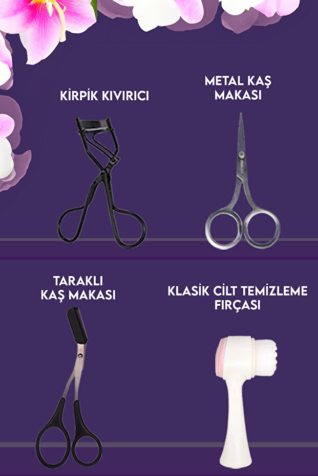 Mega 70 Parça Makyaj Seti - Açık Ton - 4