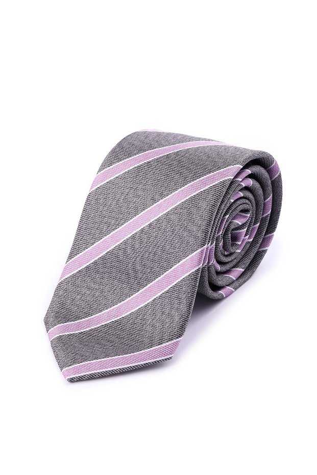 Purple Patterned Classic Micro Tie