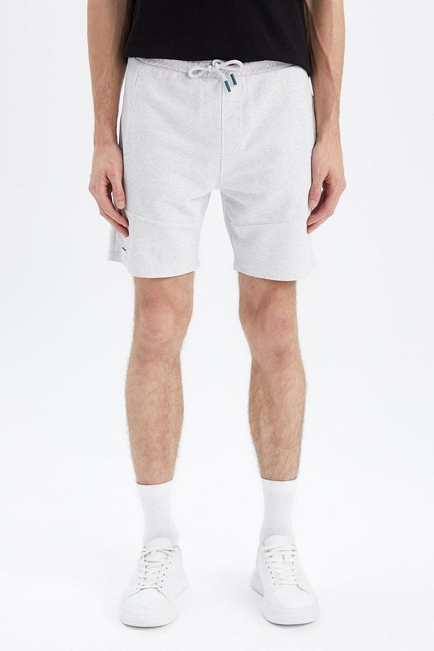 Slim Fit Dar Paça Basic Şort W7965az23sm - 8