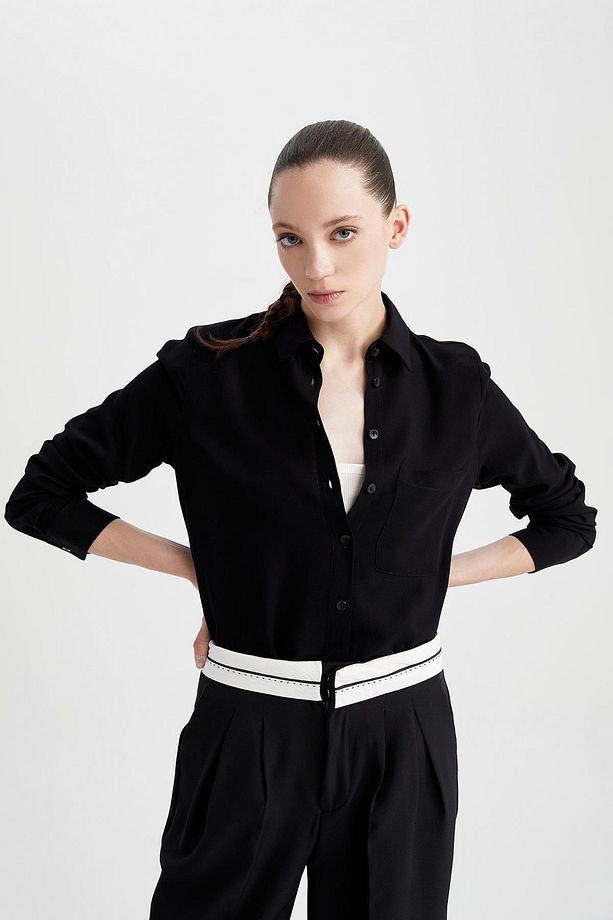 Regular Fit Uzun Kollu Gömlek N2518az23sp - 1