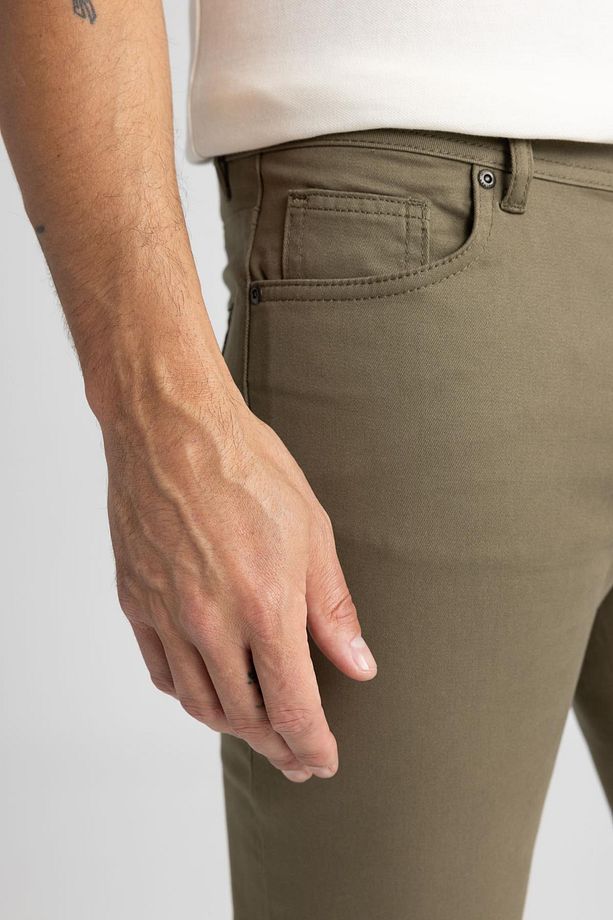 Regular Fit Chino Kanvas Pantolon W4963az23sp - 7