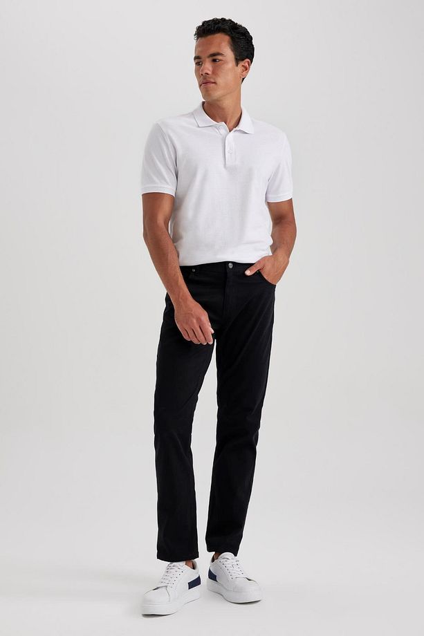 Regular Fit Chino Kanvas Pantolon W4963az23sp - 5