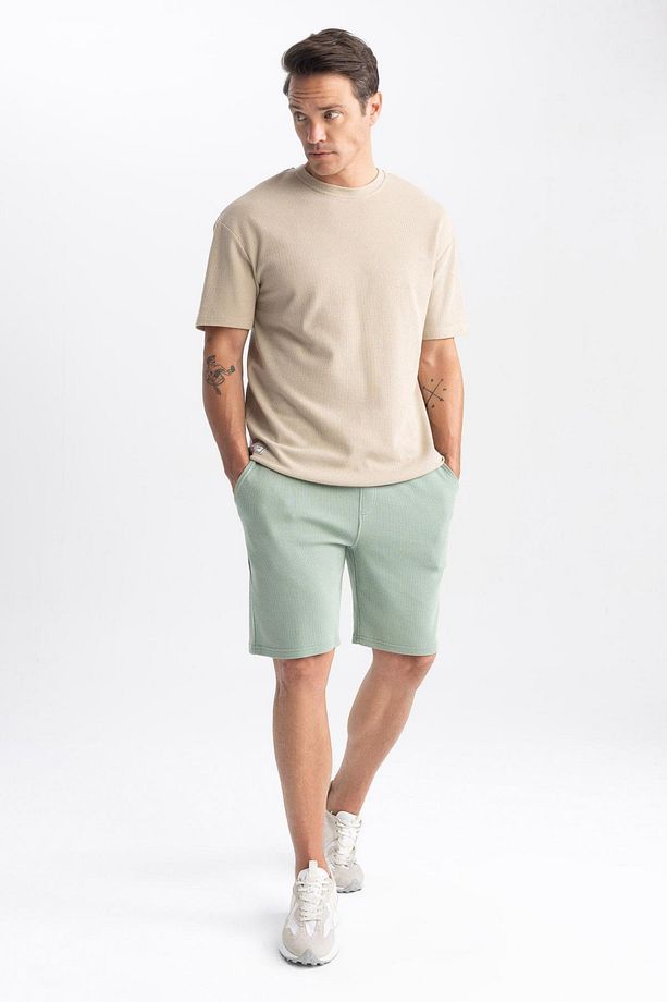 Slim Fit Waffle Şort Z4142az23sm - 5