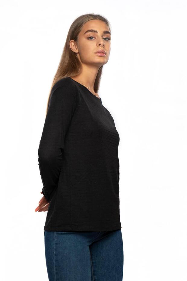 Mrm Basıc Bluz-siyah - 2