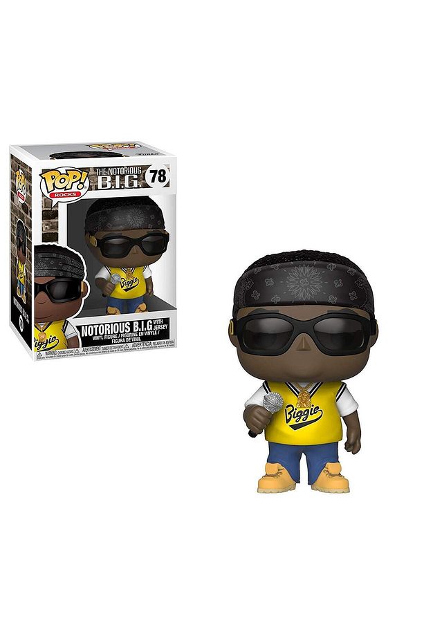 Pop Rocks: Music - Notorious B.I.G. in Jersey Collectible Figure Figür - 1