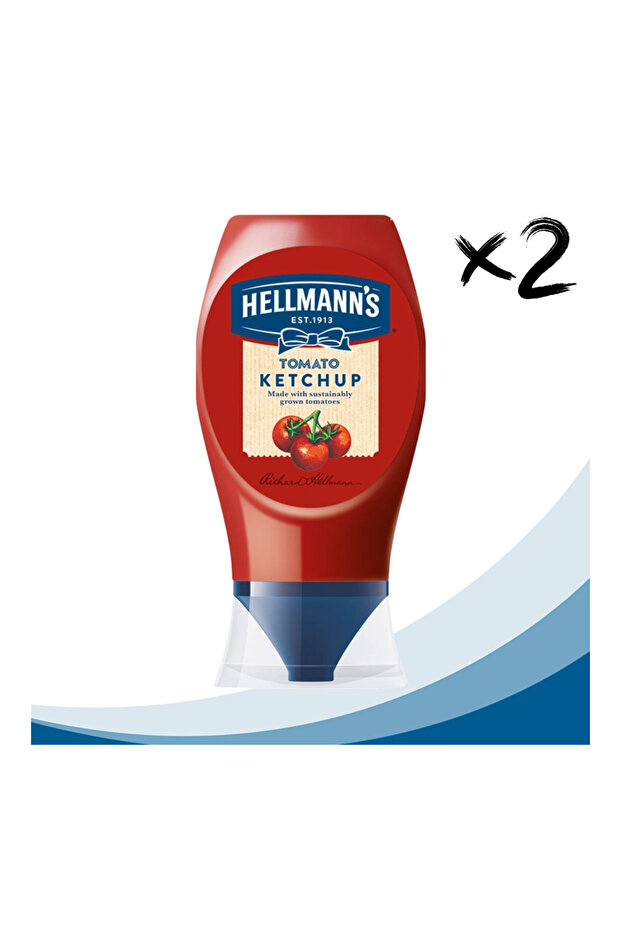Hellmans Ketçap Şişe 460 G X2 Adet - 1