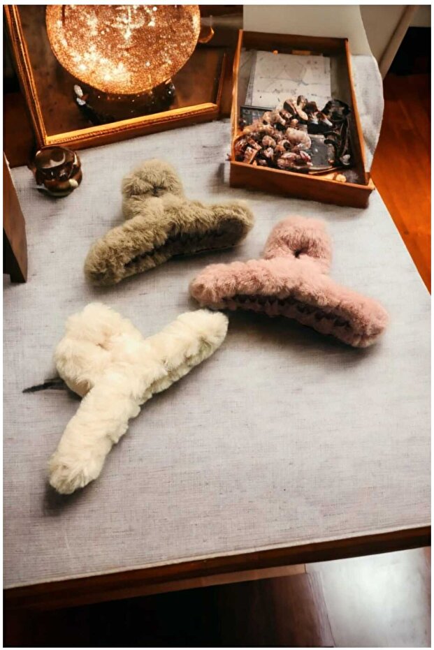 Set de 3 catarame de pluș - 1