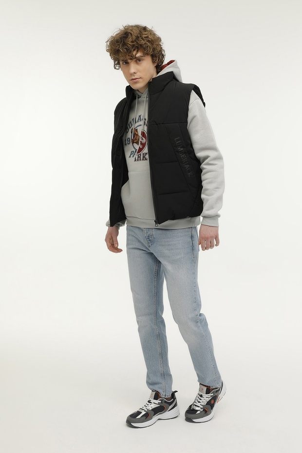 M-CT660 UDO VEST 2PR Siyah Erkek Yelek - 6