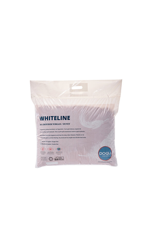 White Line Tek Kişilik Kingsize Microfiber Yorgan - 8