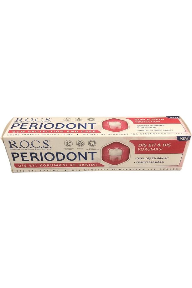 Rocs Periodont Diş Eti Koruması Ve Diş Bakımı Macunu 75 Ml 4607034476113 - 1