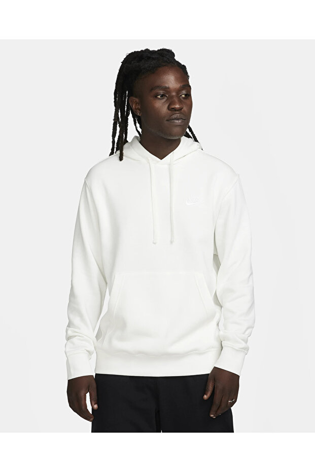 White Sweatshirt For Erkek - 1