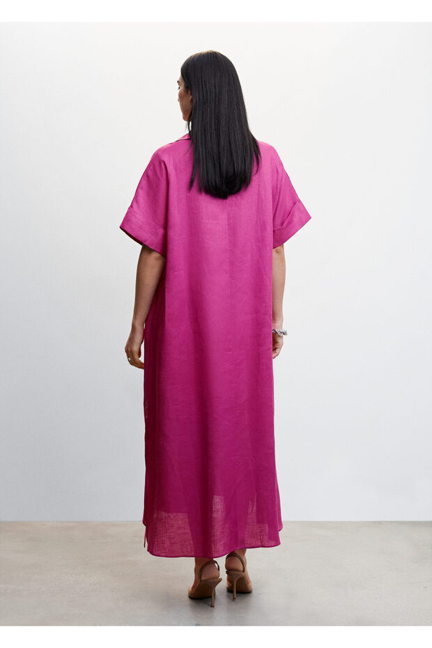 Mor Kadın Elbise 47065923 - 7