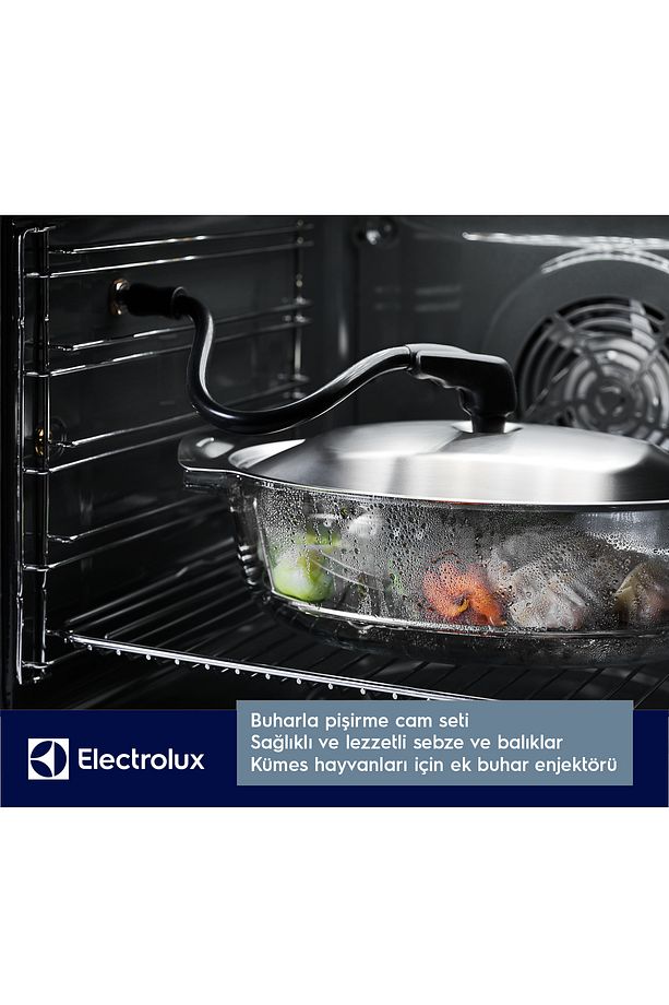KOCBP39WX SteamCrisp Buharlı Pirolitik Temizlemeli Wi-Fi Yemek Ölçer A+ 72 lt Ankastre Fırın - 6