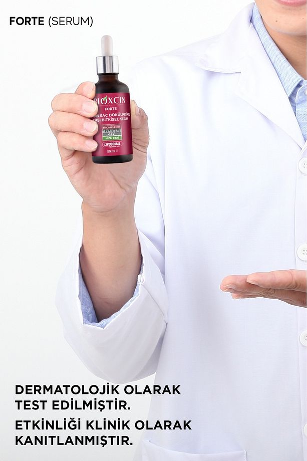 Yoğun Saç Dökülmelerine Karşı Forte Serum Tek Şişe Tanışma Paketi 50 ml - 4
