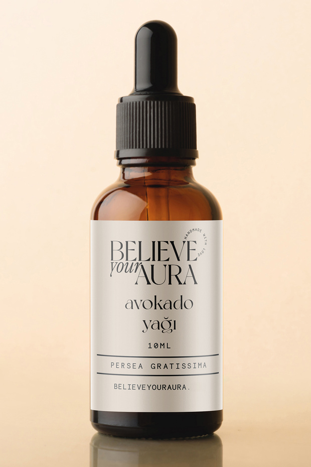 Avocado Oil - 100% Pure and Organic Skin and Hair Care Oil - Avocado Oil - 10 ml